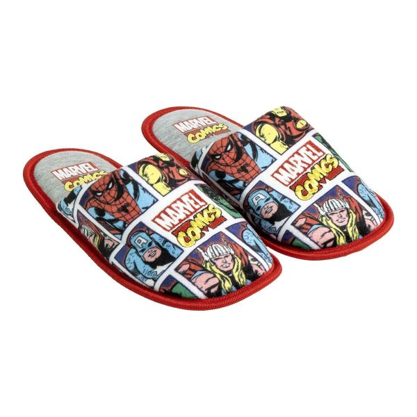 Chinelos de casa Marvel