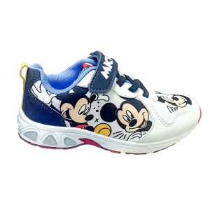 Passo Certo Desportivas com LED Mickey Mouse